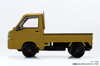 Aoshima 1/32 SNAP KIT #05CU-OE Subaru Sambar Truck Custom Wheels (Olive)