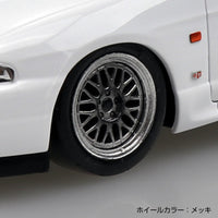 Aoshima 1/32 SNAP KIT #21CU-WE Nissan R33 Skyline GT-R Custom Wheel (White)