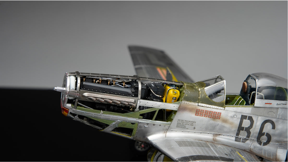 Border Models 1/35 North American P-51D Mustang (Pre-Painted Plastic Parts)