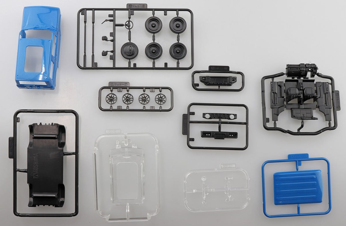 Aoshima 1/32 SNAP KIT #08-C Suzuki Jimny (Brisk Blue Metallic)