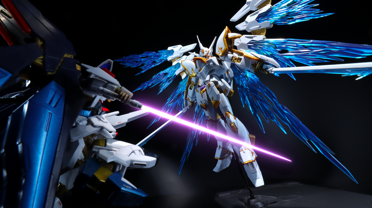 Wing Effects for HG Black Knight Squad Cal-re.A (Blue)