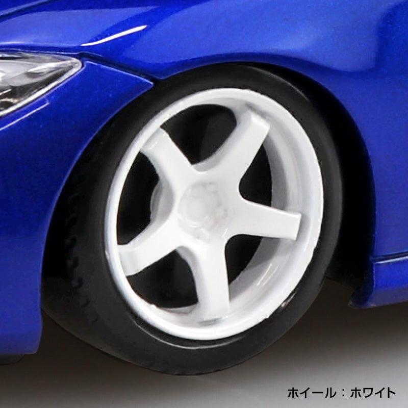 Aoshima 1/32 SNAP KIT #17CU-SB Nissan RZ34 Fairlady Z Custom Wheel(Seiran Blue)