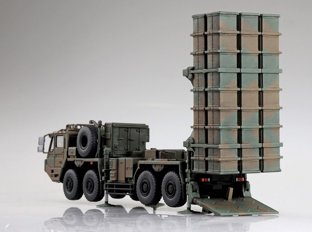 Aoshima 1/72 JGSDF Type 03 Medium-Range Surface-to-Air Missile