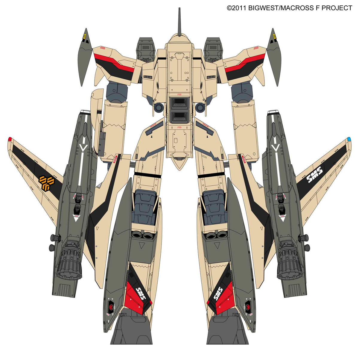 Hasegawa Macross Frontier 1/72 VF-19EF/A Isamu Special (Battroid)