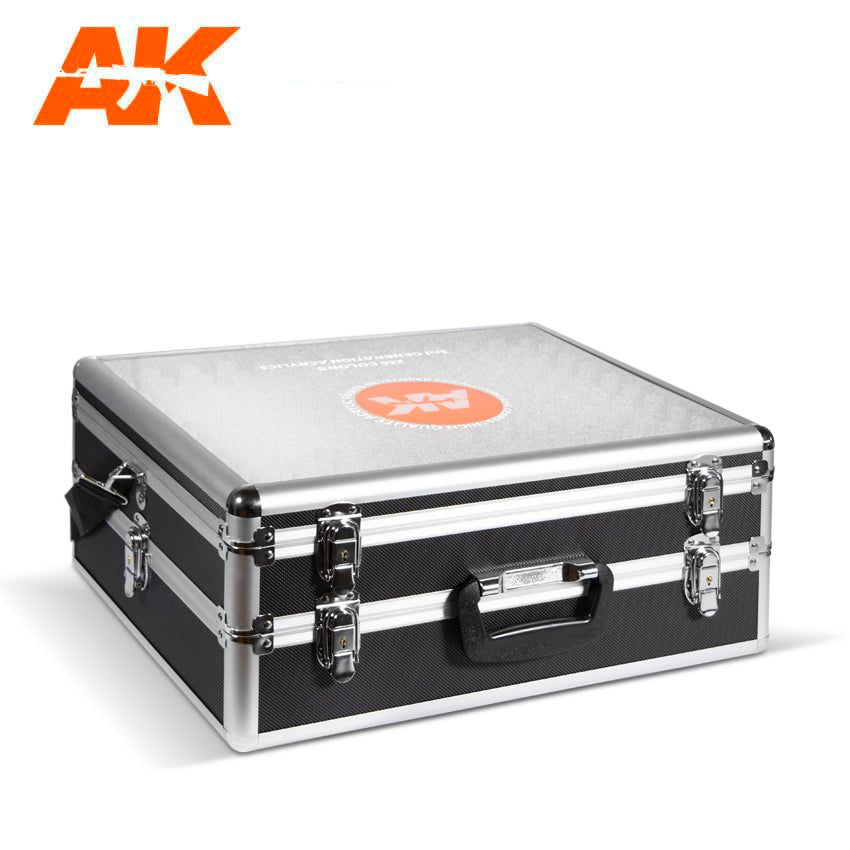 AK Interactive 3G Acrylics Briefcase - 236 Colors Full Range