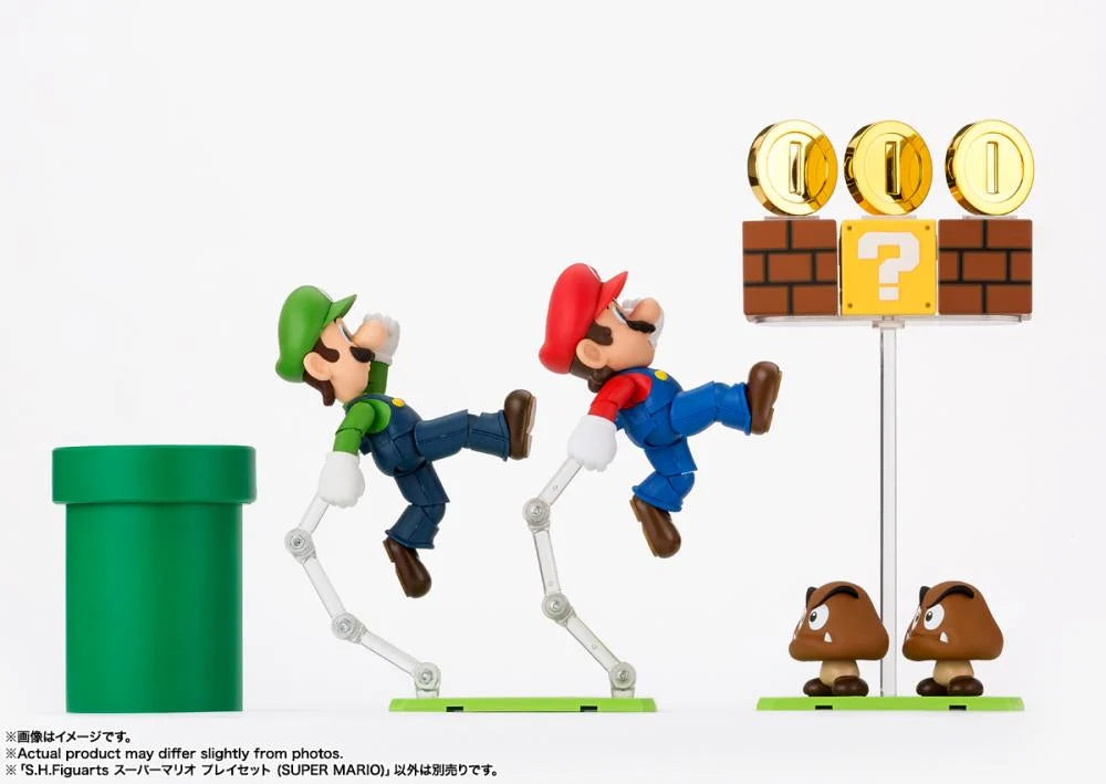 Super Mario S.H.Figuarts Super Mario Brothers Playset