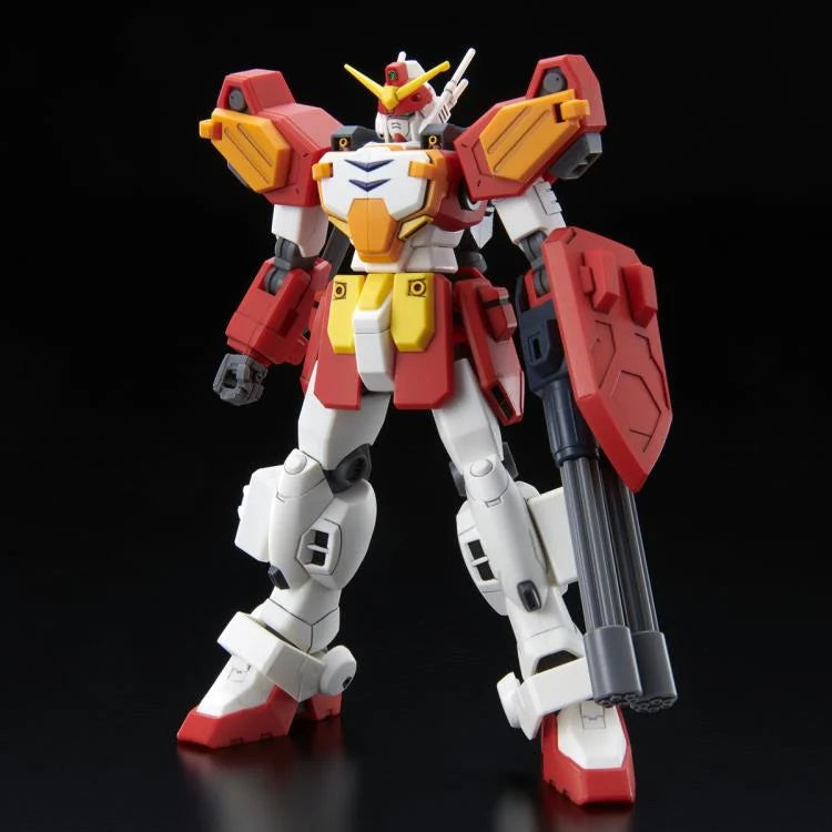 Mobile Suit Gundam Wing HGAC XXXG-01H2 Gundam Heavyarms Custom 1/144 Scale Model Kit (P-Bandai)