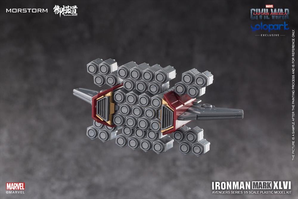 Captain America Civil War Iron Man Mark 46 Normal (Standard Version) 1/9 Scale Model Kit