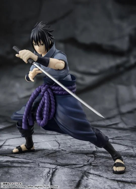 Naruto Shippuden S.H.Figuarts Sasuke Uchiha (Solitary Shinobi) Action Figure