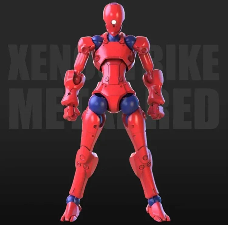 3 Min Project Xenostrike (Red Ver.) 1/18 Scale Model Kit