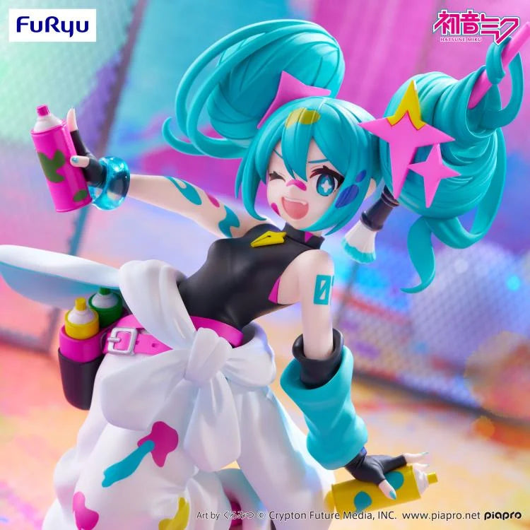 Vocaloid Trio-Try-iT Hatsune Miku (Paint Girl) Figure