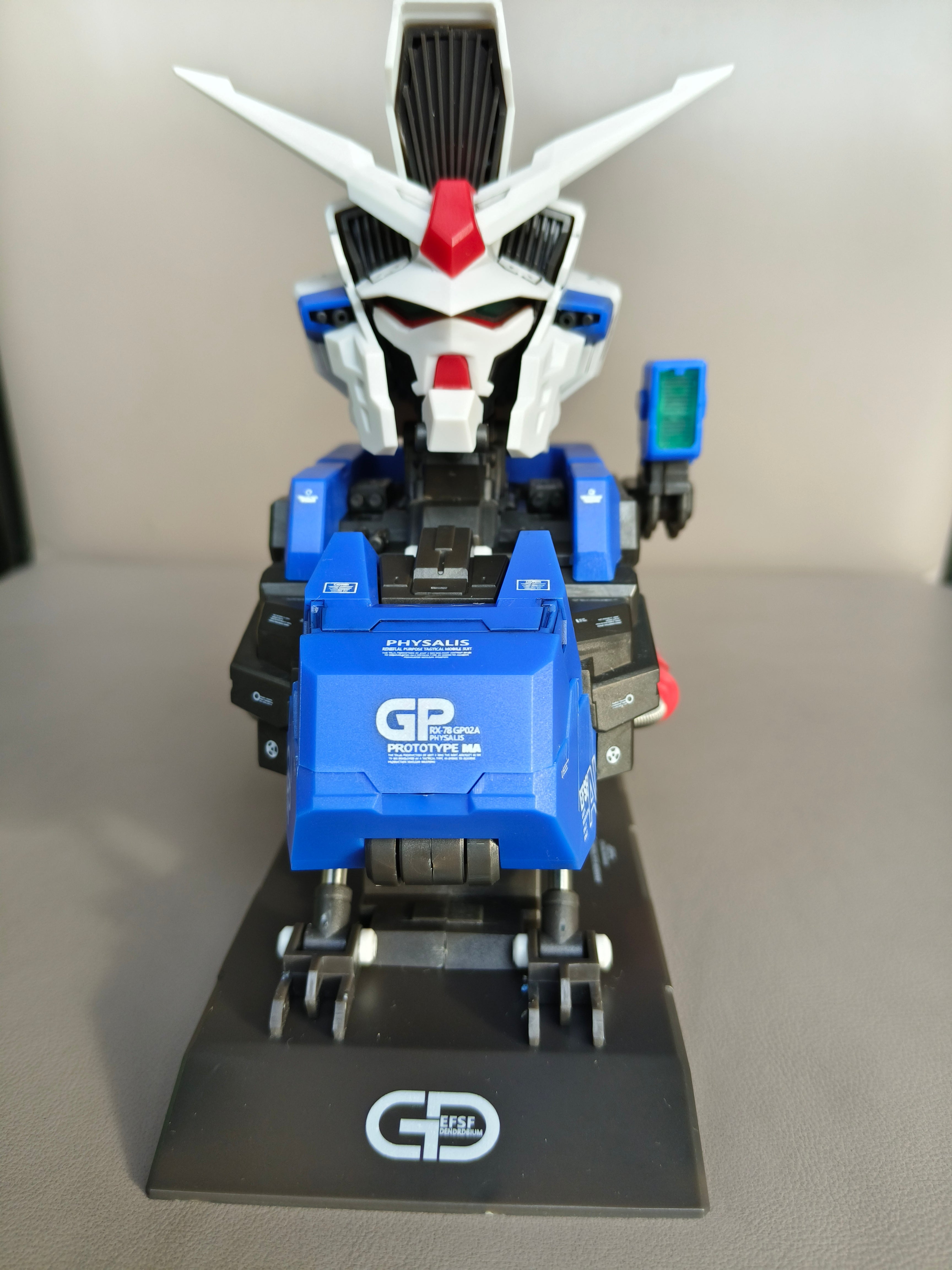 GP02 Bust 1/38 Scale Model Kit
