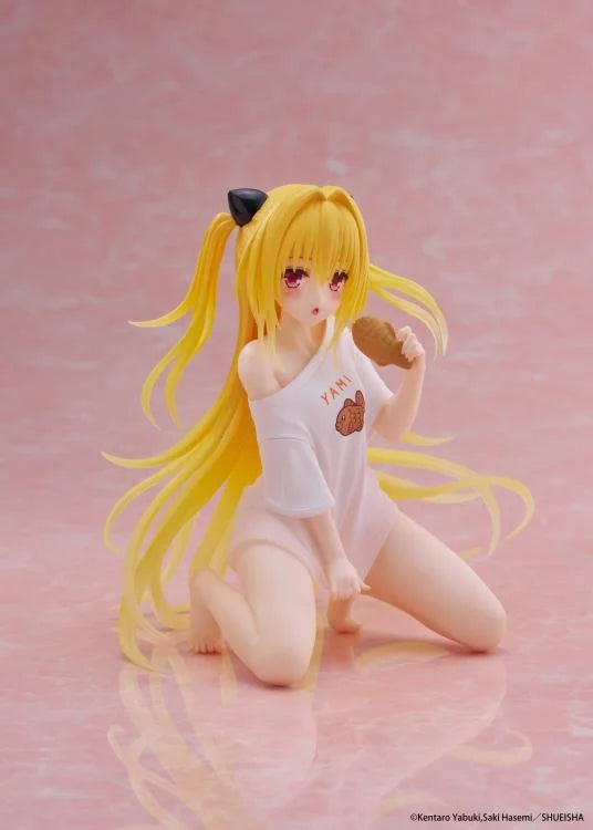 To Love-Ru Darkness Desktop Cute Golden Darkness (Roomwear Ver.) Figure