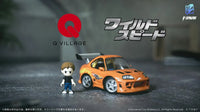 Fast & Furious Q Village QV-03 Toyota Supra JZA80 Model Kit Set