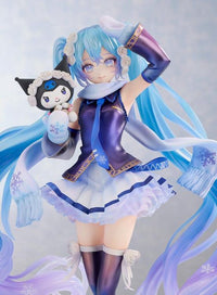 Vocaloid Snow Miku x Kuromi 1/7 Scale Figure