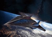 Top Gun Maverick Darkstar 1/72 Scale Model Kit