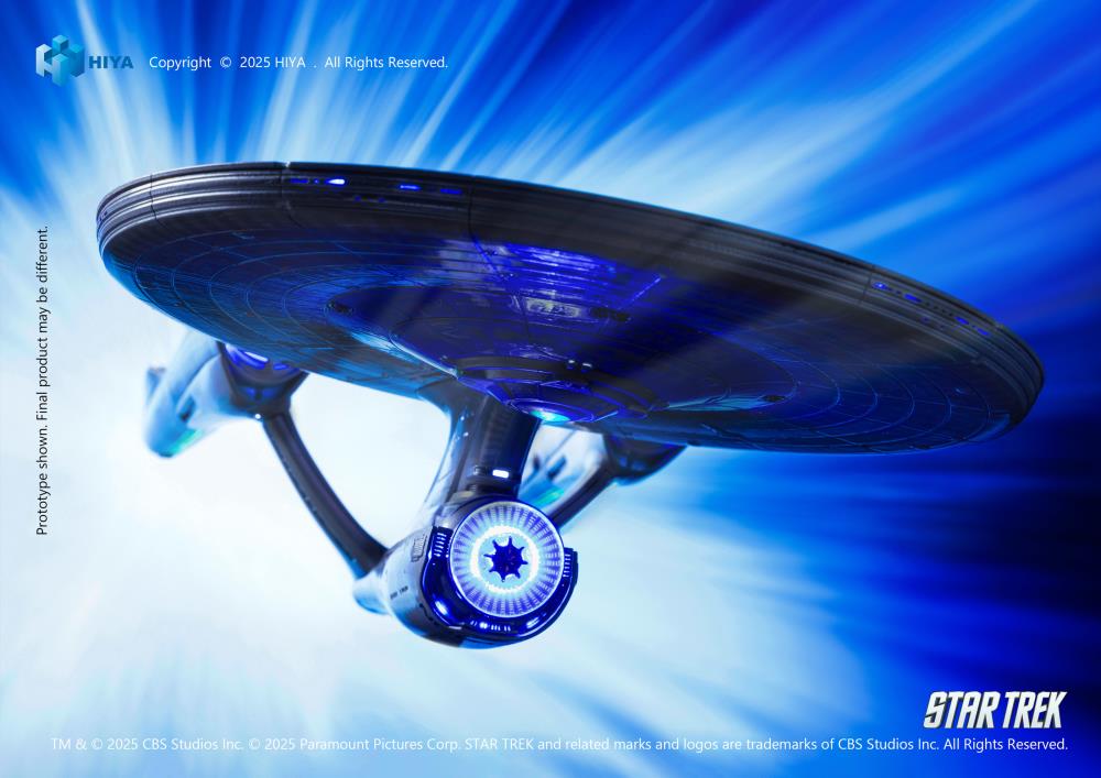 Star Trek (2009) REPLICAart Series U.S.S. Enterprise NCC-1701 PX Previews Exclusive Light-Up Starship