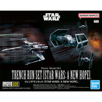 Star Wars A New Hope Vehicle Model 020 Trench Run Model Kit Set