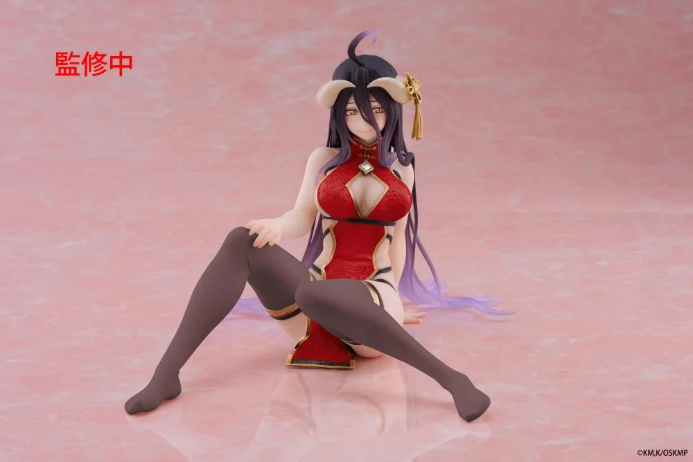 Overlord Desktop Cute Albedo (Chinese Dress Renewal Ver.) Figure