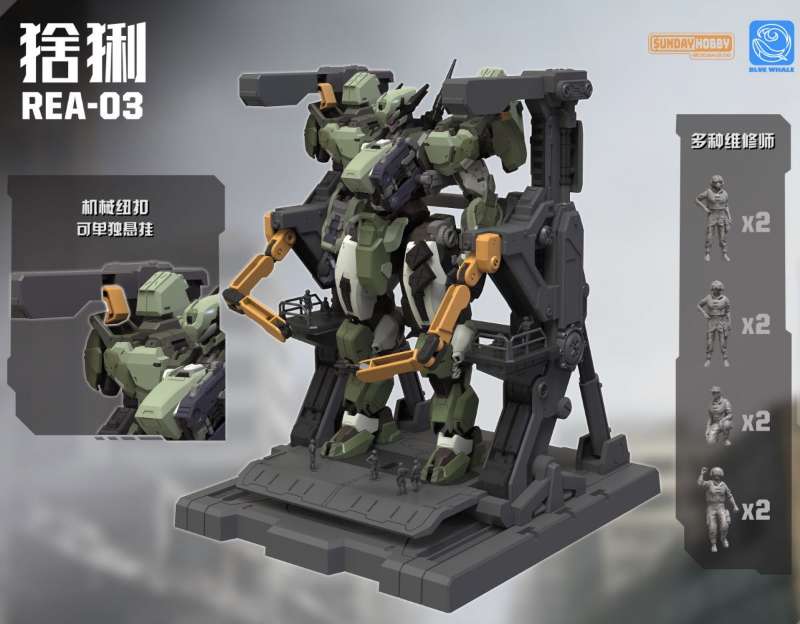 REA-03 Lynx 1/100 Scale Model Kit