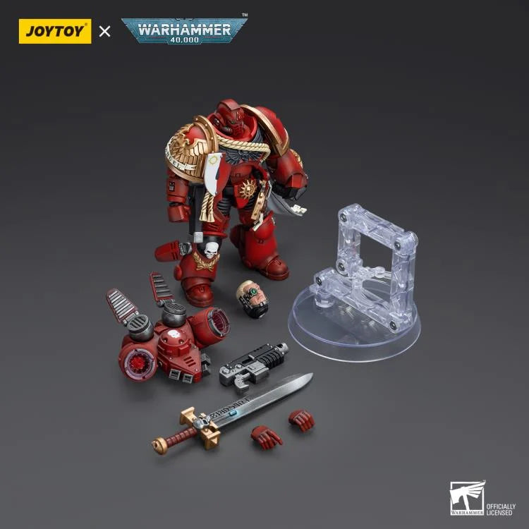 Warhammer 40K Blood Angels Captain with Jump Pack 1/18 Scale Action Figure