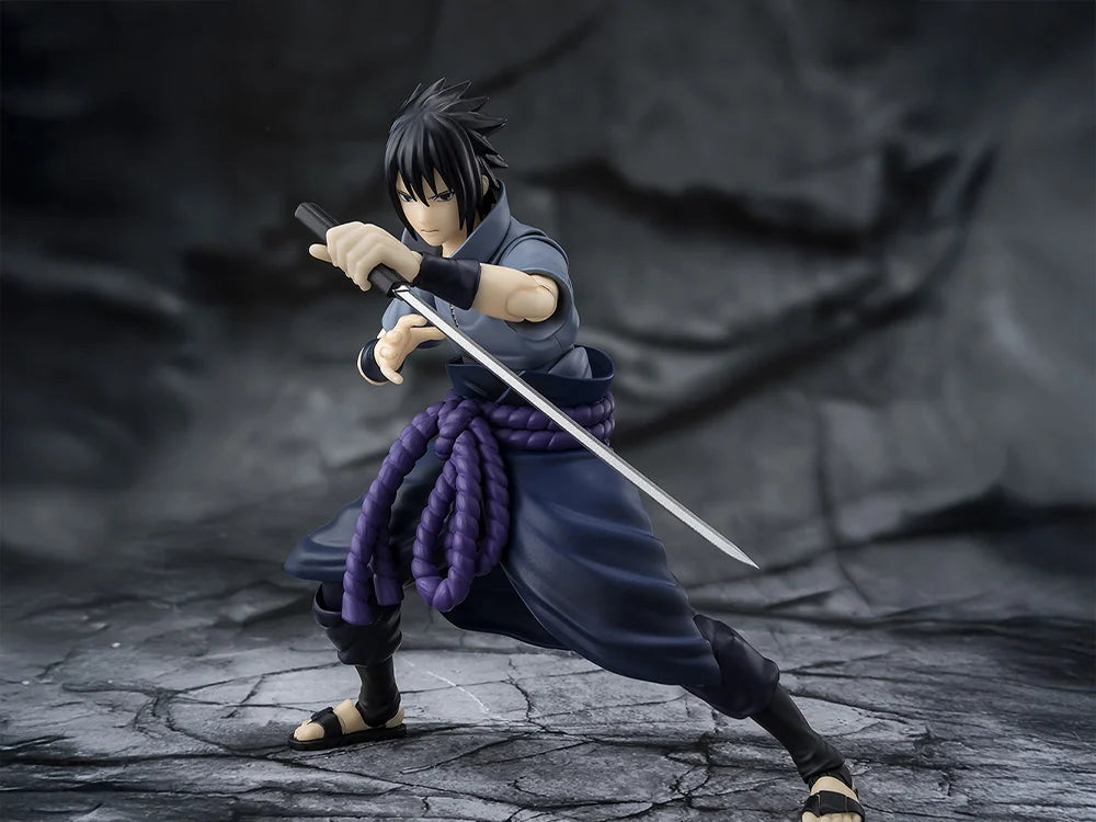 Naruto Shippuden S.H.Figuarts Sasuke Uchiha (Solitary Shinobi) Action Figure