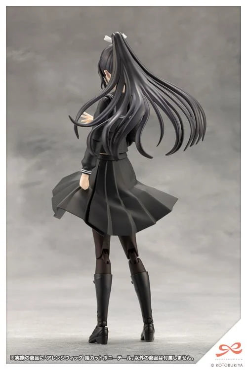 Sousai Shojo Teien Arranged Wigs Hime Cut Ponytail 1/10 Scale Accessory Set