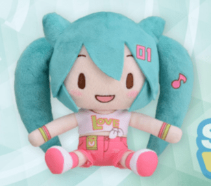 Fuwapuchi Hatsune Miku Series Plush Hatsune Miku (Live Cheering)