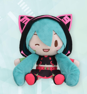 Fuwapuchi Hatsune Miku Series Plush Hatsune Miku (Live Ver. - Smiling)