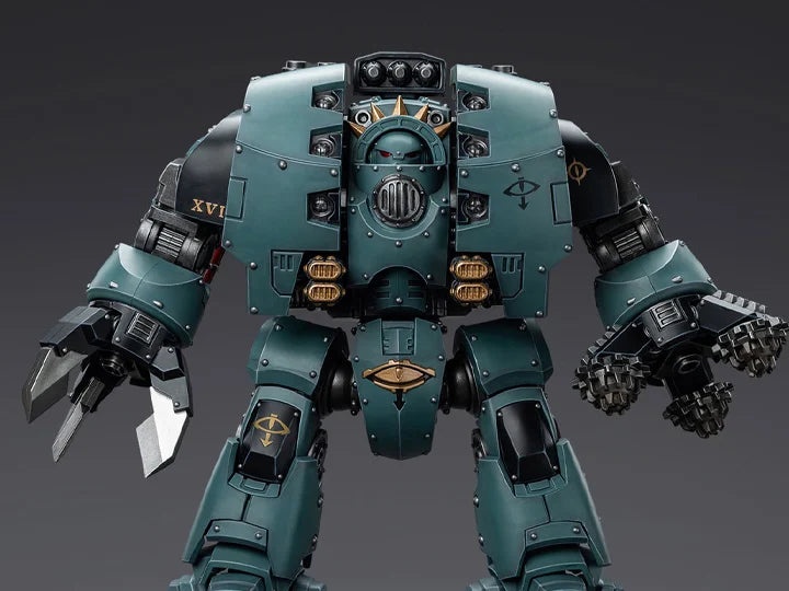 Warhammer 40K Sons of Horus Leviathan Dreadnought with Siege Drills 1/18 Scale Action Figure