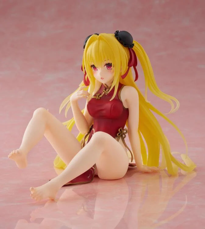To Love-Ru Darkness Desktop Cute Golden Darkness (Chinese Dress Ver.) Figure