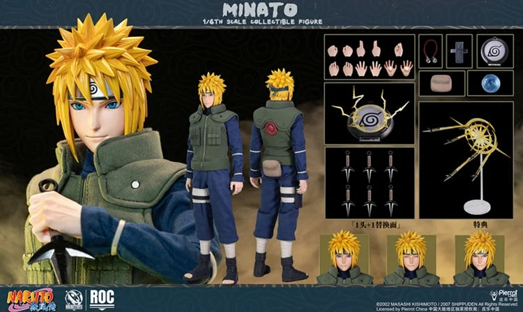 Naruto Shippuden Minato Namikaze (Yellow Flash Ver.) 1/6 Scale Figure (With Bonus)