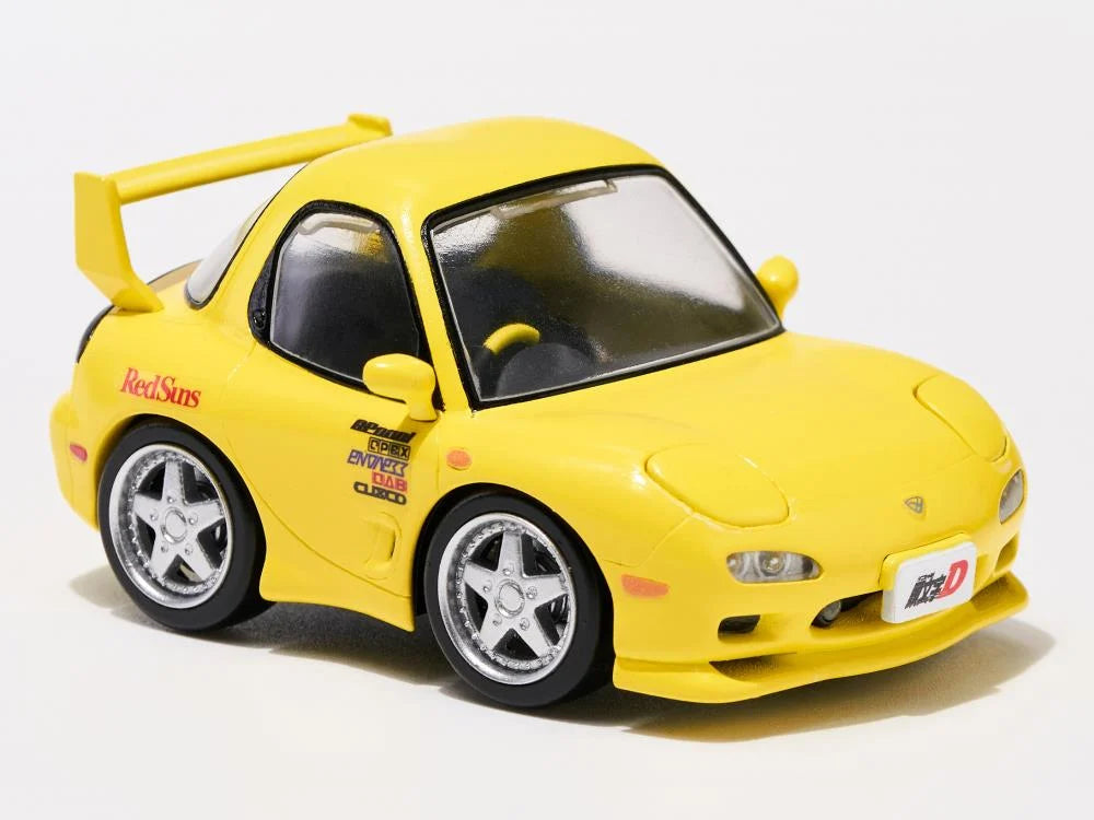Initial D Q Village QV-06 Mazda RX-7 FD3S Model Kit Set