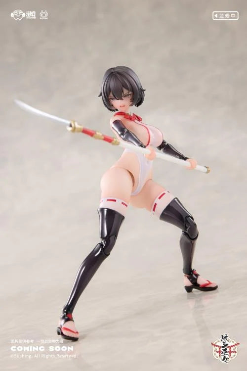 Combat Priestess Kikyou Uefuji 1/12 Scale Action Figure (With Bonus)