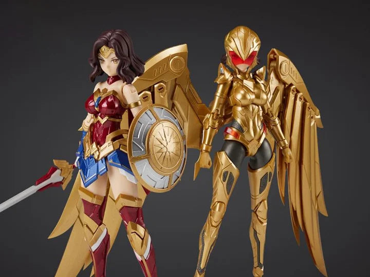 DC Comics DC-01 Wonder Woman (Classic Battle Suit & Golden Eagle Armor) 1/10 Scale Model Kit