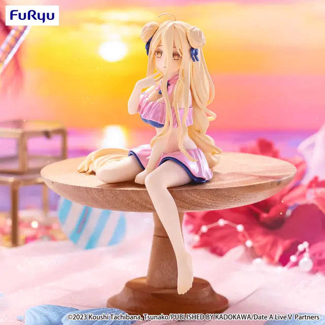 Date A Live V Mukuro Hoshimiya (Swimsuit Pastel Pink Ver.) Noodle Stopper Figure