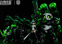 Seven Deadly Sins SIN-03 Sloth with Honey the Bear and Coconut the Rhino Crash 1/10 Scale Model Kit WF Edition