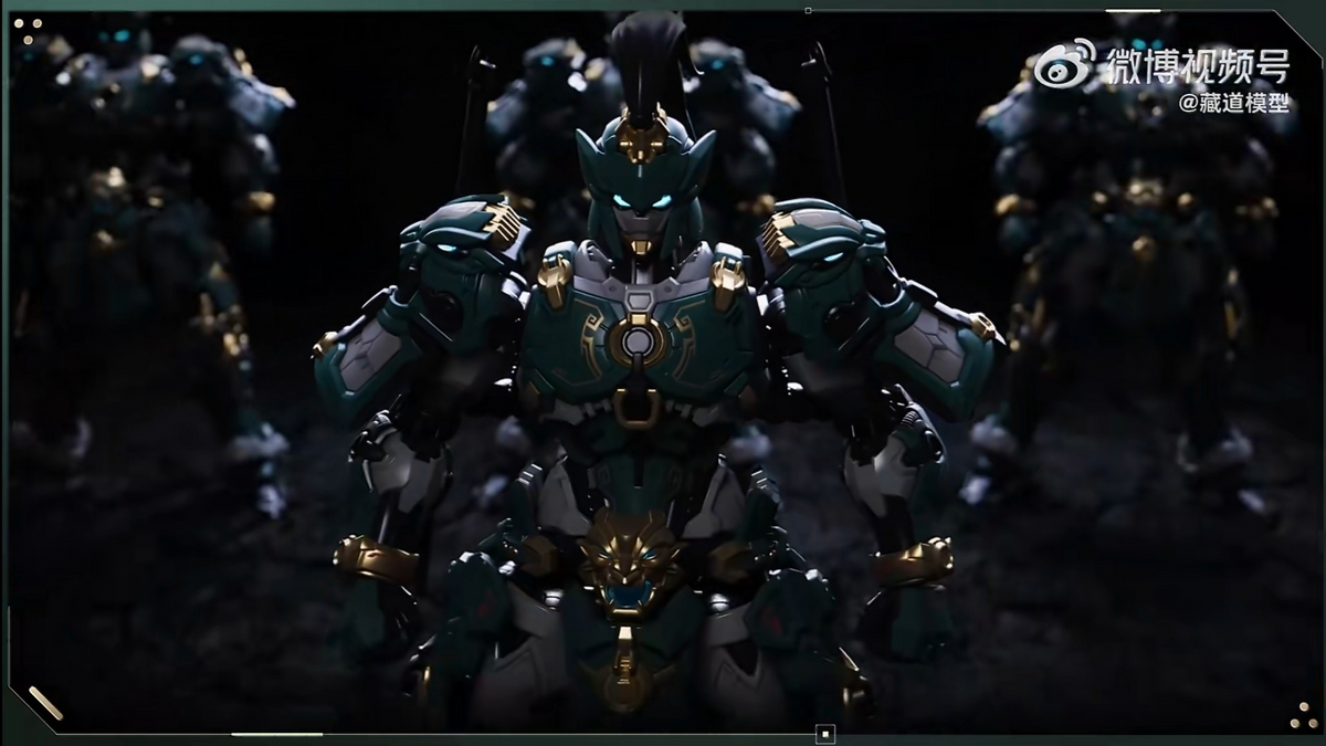 CangDao CD-AS-01 Tian Wei Patrolman Dragon Spear Mecha Model Kit