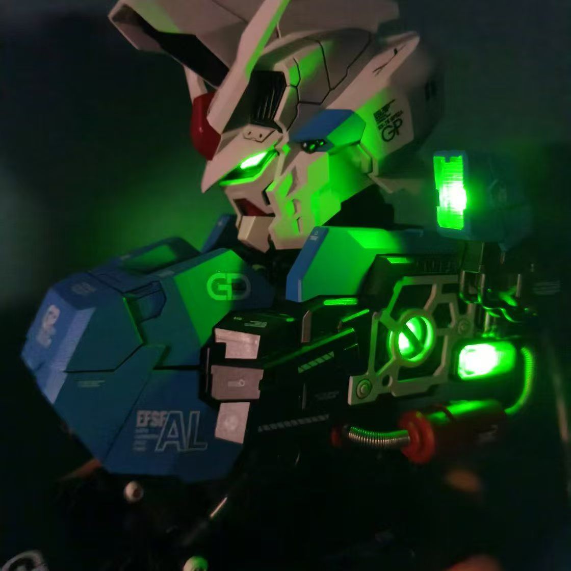 GP02 Bust 1/38 Scale Model Kit