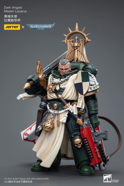 Warhammer 40k Dark Angels Master Lazarus 1/18 Scale Action Figure
