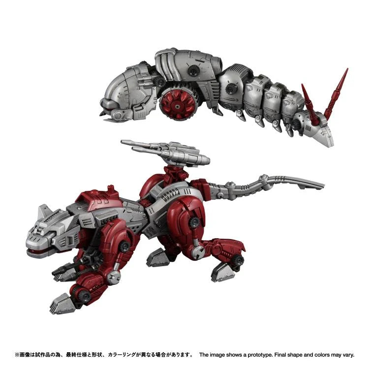 Zoids Realize Model RMZ-019 Hell Cat & Molga (Zenebus Color) 1/100 Scale Model Kit Set