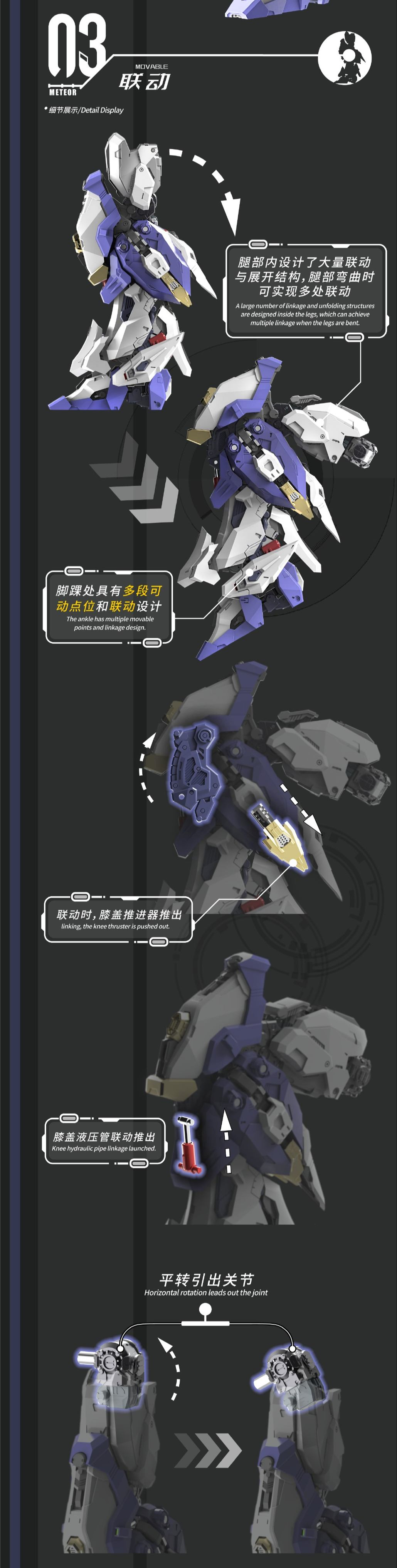 Vientiane Fusion - 02 - Meteor with Maintenance Base and Support Unit Model Kit