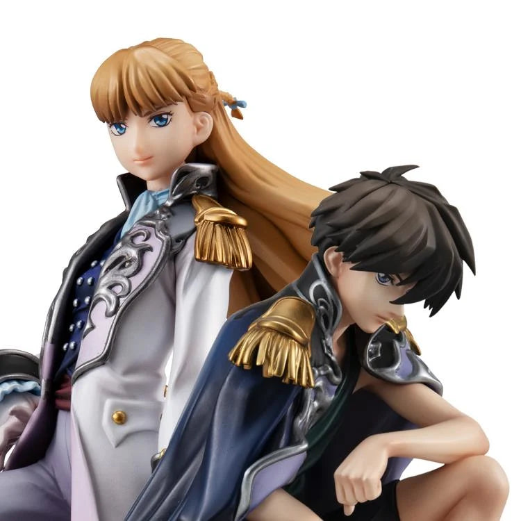 Mobile Suit Gundam Wing Alpha x Omega Heero Yuy & Relena Peacecraft (30th Anniversary Repaint Ver.) Figure Set