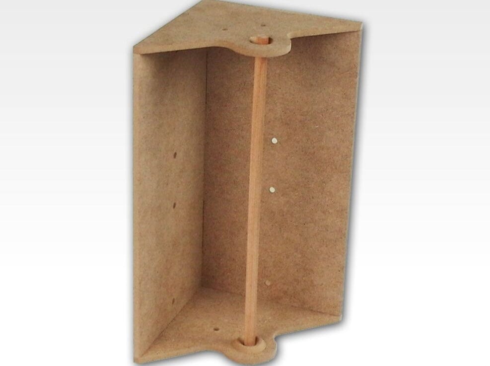 OM08b Corner Paper Towel Module