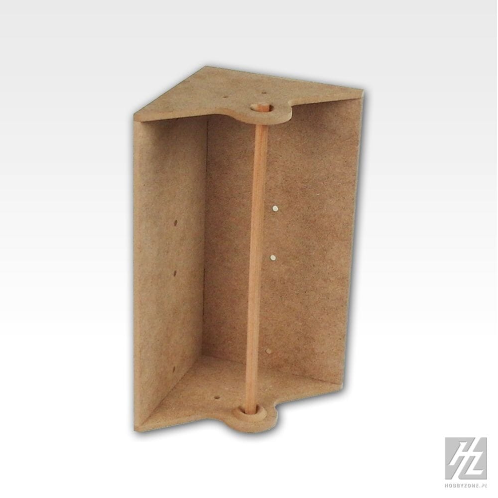 OM08b Corner Paper Towel Module