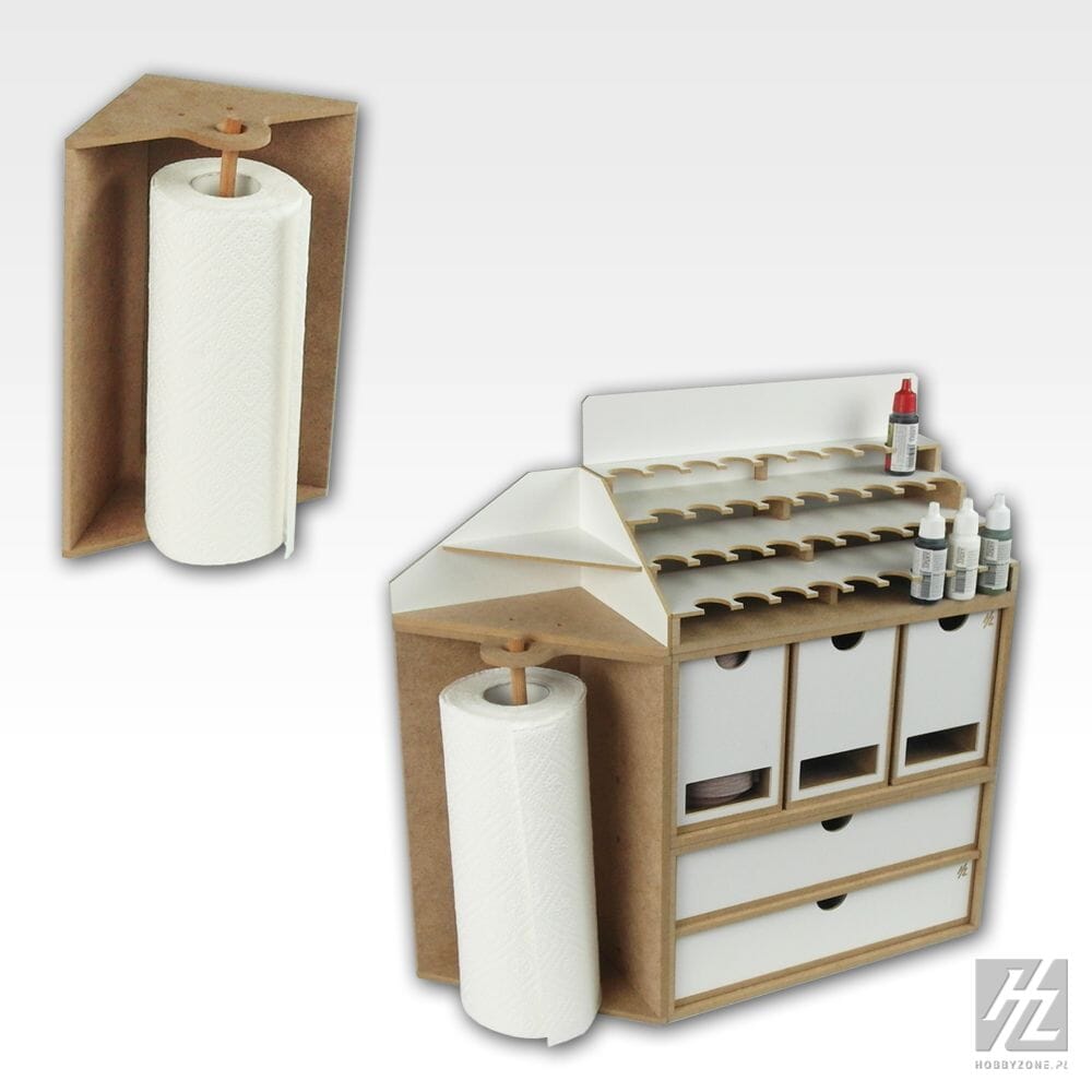 OM08b Corner Paper Towel Module