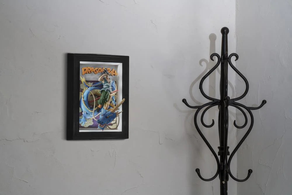 Dragon Ball Tamashii Art Goku and Dragon 3D Wall Art