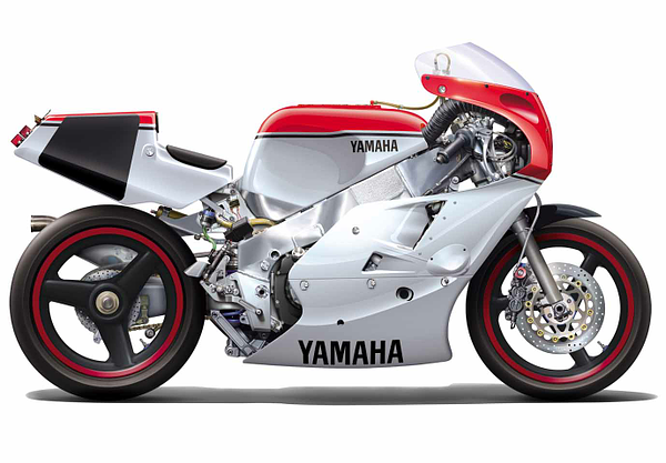 Fujimi 1/12 Yamaha YZF750 Lucky Strike Roberts