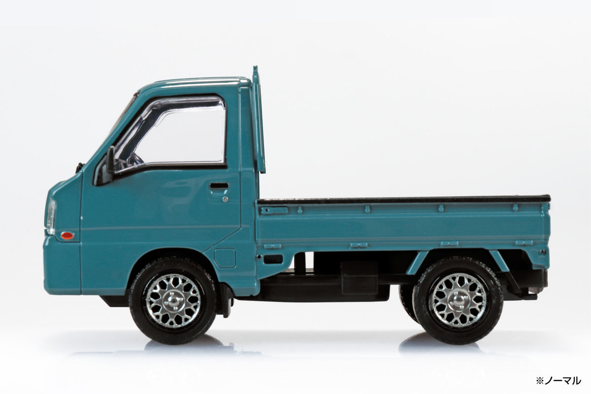 Aoshima 1/32 SNAP KIT #05CU-BG Subaru Sambar Truck Custom Wheels (Blue Gray)