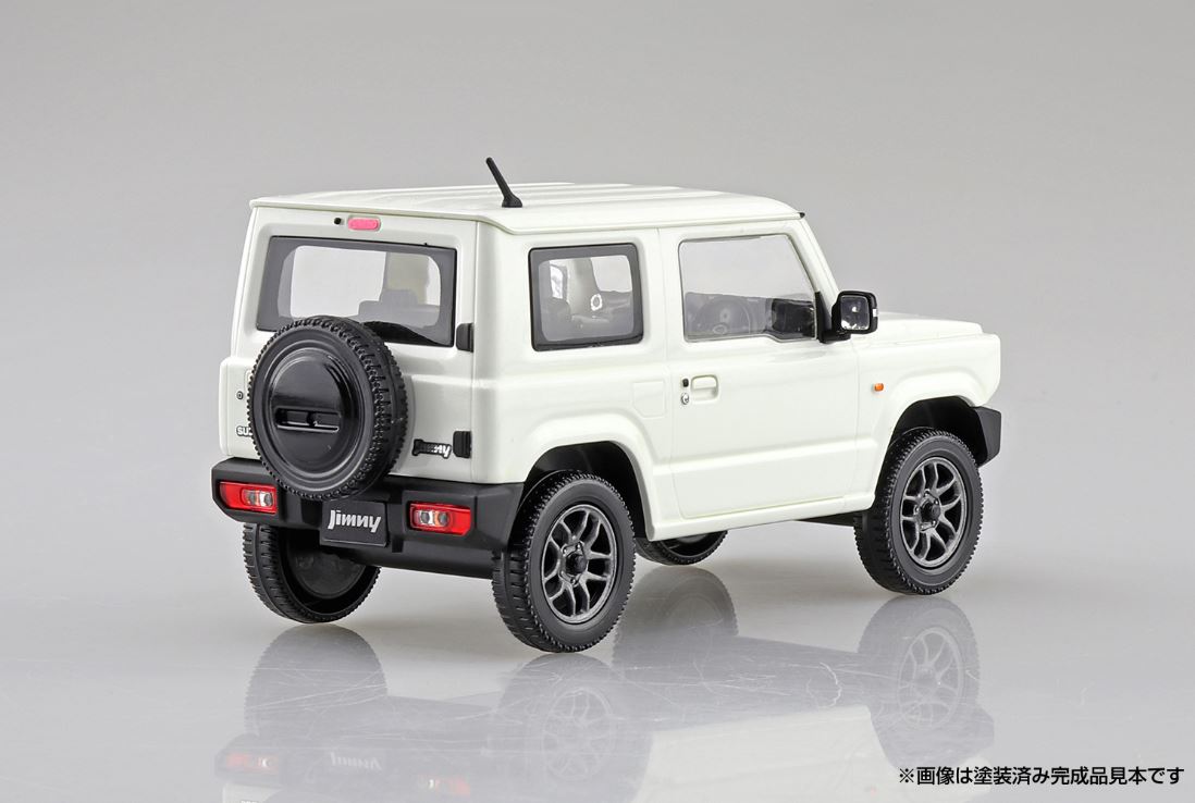 Aoshima 1/32 SNAP KIT #08-E Suzuki Jimny (Pure White Pearl)